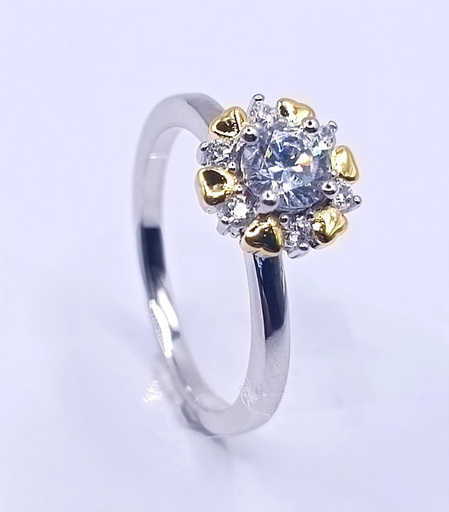 SL90843W1 Anillo Plata 