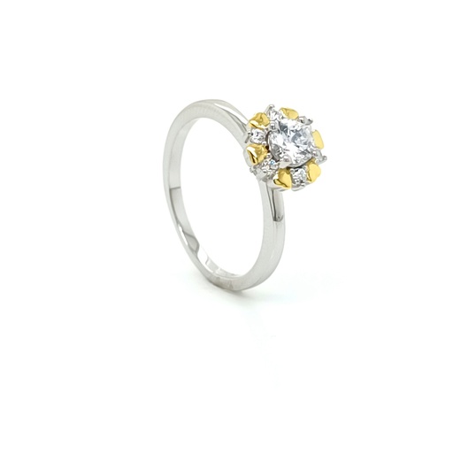 SL90843W1 Anillo Plata 