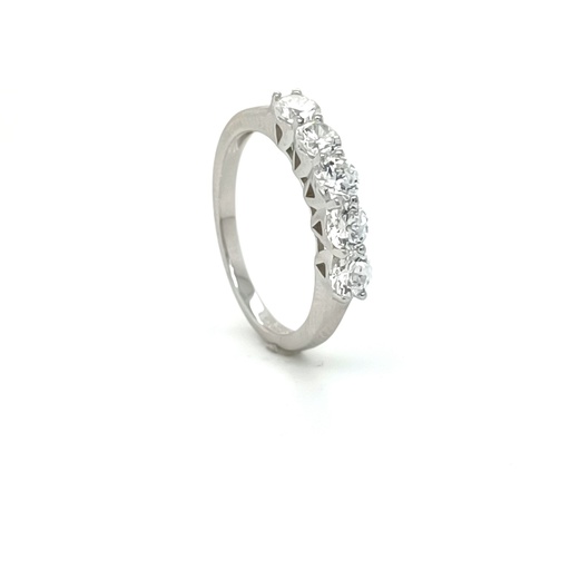 SL39184A1 Anillo Plata Cintillo 