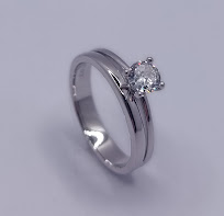 10674FRS1 Anillo con Argolla Plata 