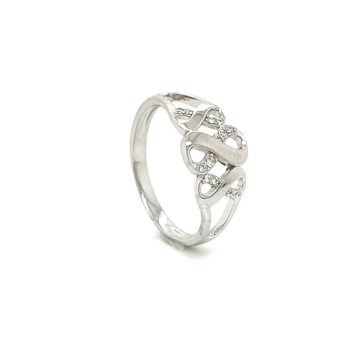 10692FRS1 Anillo Plata Infinito