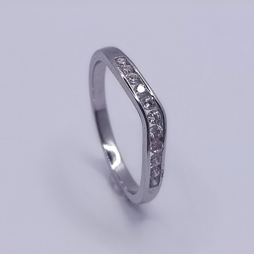 12194FRS1 Anillo Plata Cintillo