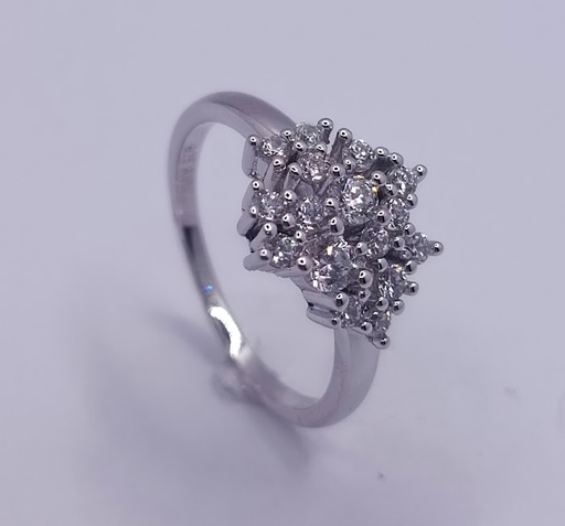 12186FRS1 Anillo Plata Oferta