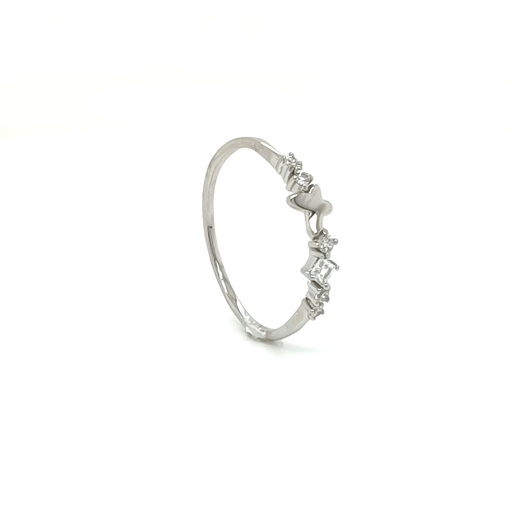 7767FRS1 Anillo Plata Mariposa
