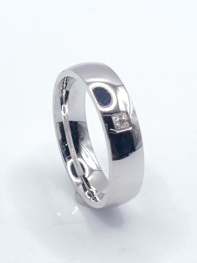 IG 4104CZ Argolla Plata Ergonomica Matrimonio Alianzas 