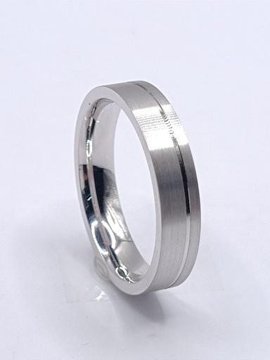 D 8307 Argolla Plata Ergonomica Matrimonio Alianzas