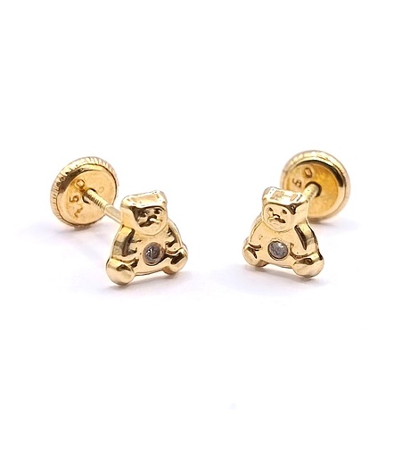 [3210129900] 1-565302P Aro Oro Blanco Oso