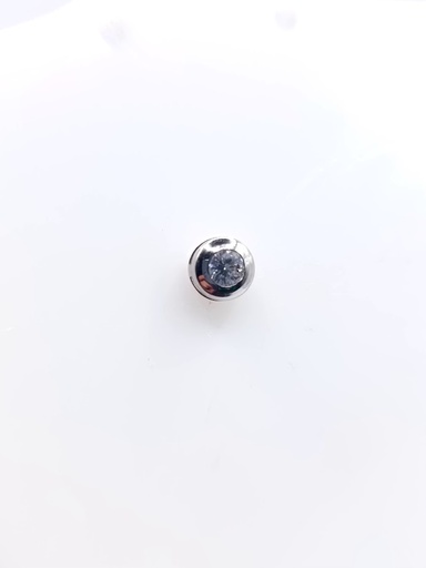 [3410091700] 1-196802CS3  Colgante Oro Blanco Punto de Luz