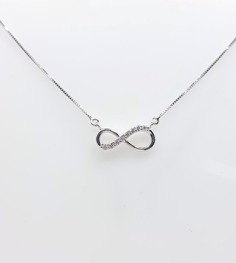 [3625101042] P 1800W Collar Oro Blanco Circon