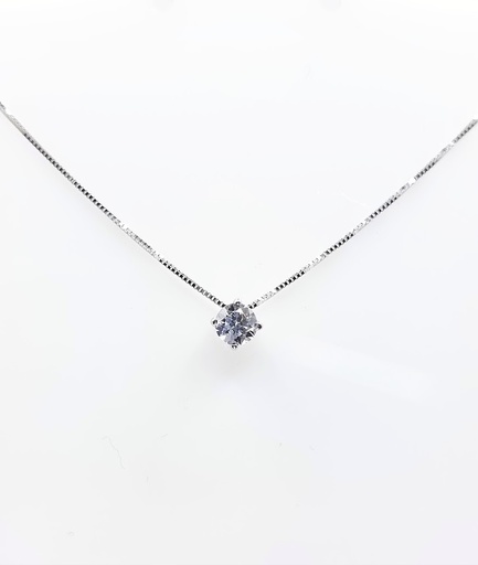 [3625101542] P 2712W Collar Oro Blanco Circon