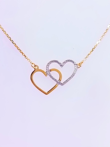[4611100645] VX3CABLE1N-201809-YW-DC Collar Oro Bicolor 