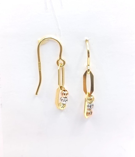 [6211106500] X4JEB201289/2-TC-DC/8  Aro Oro Bicolor Largo