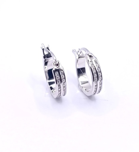[2020209171002] E-1337 Aro Plata Argolla II 1,0 cm Ø
