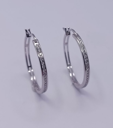 [2020209291212] E-1530 Aro Plata Argolla 2,1cm Ø int.