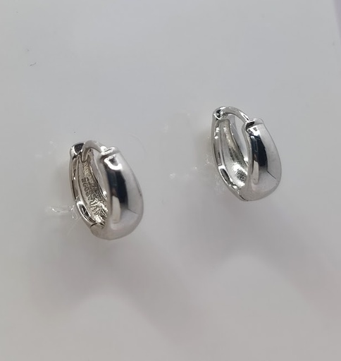 [2020210001008] E-1585 Aro Plata Argolla Mini