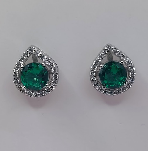 [2020210105003] E-0380 E Aro Plata Esmeralda