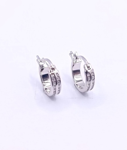 [2020210131088] E-1337 Aro Plata Argolla II 0,8 cm Ø