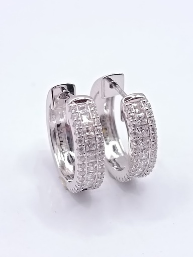 [2020210231009] E-2402 Aro Plata Argolla Fashion