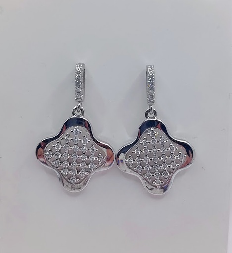 [2020304401004] AE32777AB1 Aro Plata Articulado Swarovsky