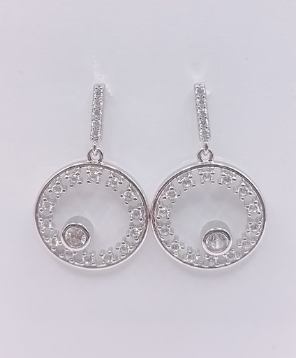 [2020310201001] SE90730ZB1 Aro Plata Colgante