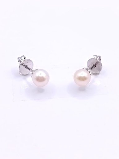 [2020315569007] SE69522A6 Aro Plata Perla Redonda 6mm