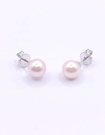 [2020315609000] SE69522A8 Aro Plata Perla Redonda 8mm