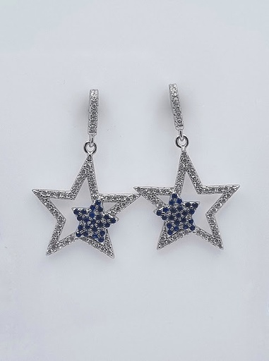 [2020318112002] SE33003JB1 Aro Plata Colgante Estrella