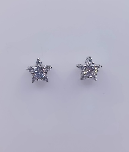 [2020320671009] SE90926AB1 Aro Plata Estrella