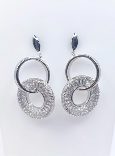 [2020320681008] SE91331AB1 Aro Plata Fashion