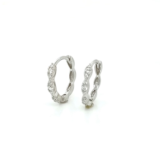 [2020522979002] 8112FES Aro Plata Argolla 