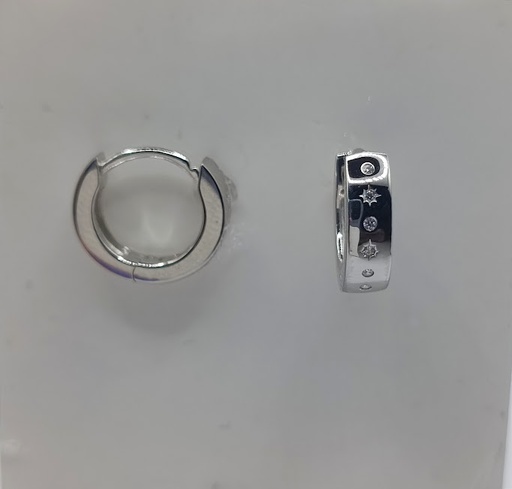 [2020523049001] 18076FES Aro Plata Argolla 