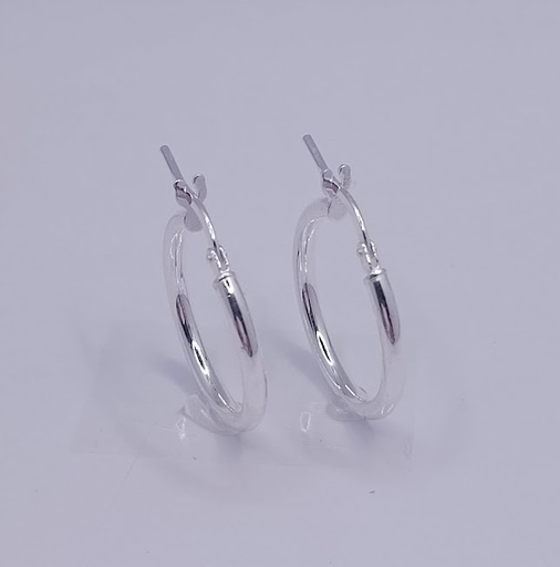 [2020610021002] ORN10267 Aro Plata Argolla 