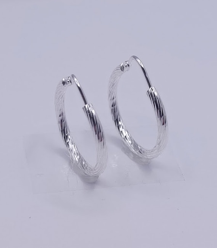 [2020617529006] ORN10088 Aro Plata Argolla 4x3cm 