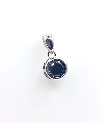 [2040201644007] P-0614 N Colgante Plata Punto de Luz 