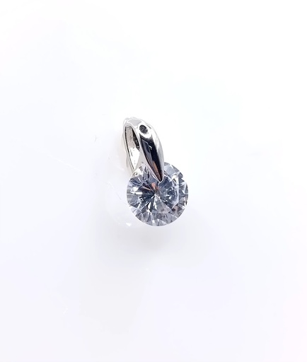 [2040208031008] P-1208 Colgante Plata 