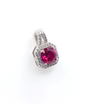 [2040210033007] SP-0379 R Colgante Plata Rubi