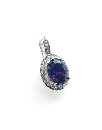 [2040215889005] P-1356 AM Colgante Plata Amatista