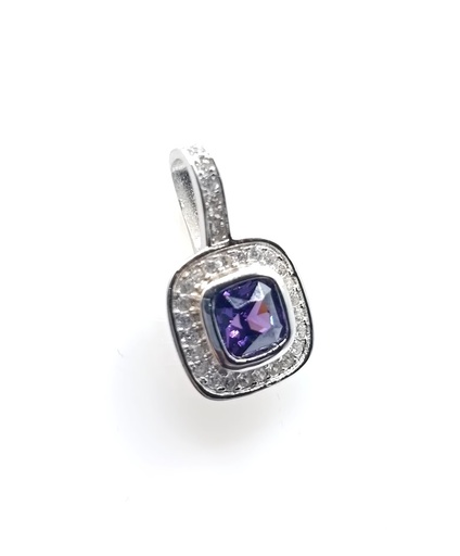 [2040215919009] P-1362 AM Colgante Plata Amatista