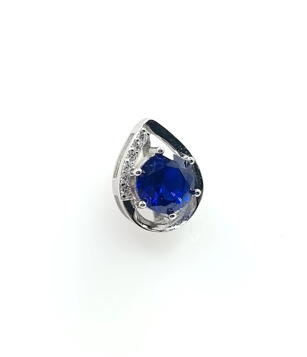 [2040219562003] P-0004 Z Colgante Plata Zafiro 