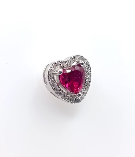 [2040219583008] P-0040 R Colgante Plata Corazon  