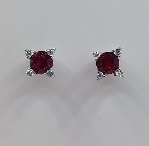 [2040219673006] AE0015 R Aro Plata Rubi