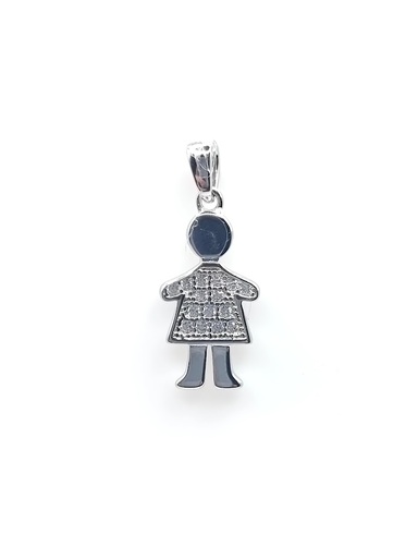 [2040510741008] 7924XNSWSH1 Colgante Plata Niña