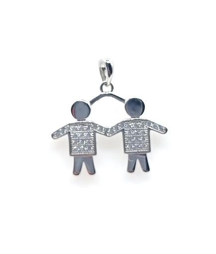 [2040510751007] 7925XNSWSH1 Colgante Plata Niños