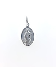 [2040610051007] CI2041 Colgante Plata Virgen MEDIANO 