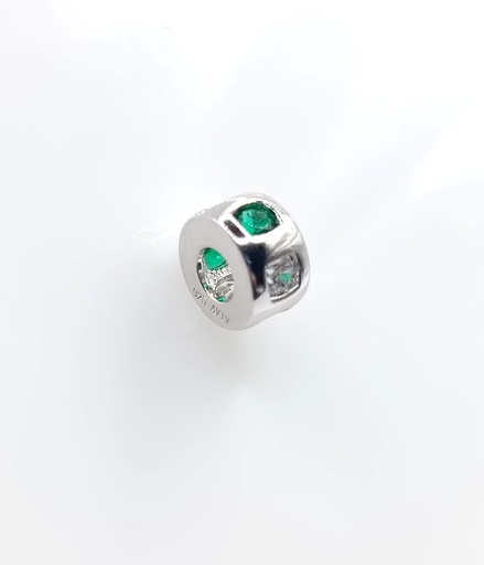 [2041113079000] JPV7958UL-W Esmeralda Colgante Plata 