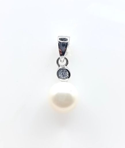 [2041320519009] YA-E059P Colgante Perla Rio