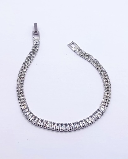 [2050510001194] 11889 FBSWSH1 Pulsera Plata Tenis