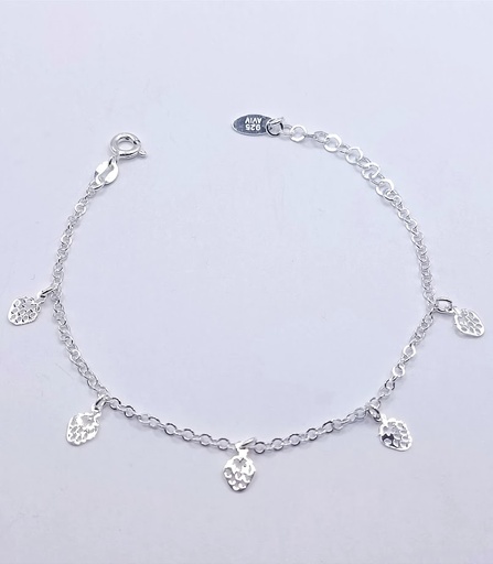 [2050609719009] Pulsera Plata BRN17410 Frutillas