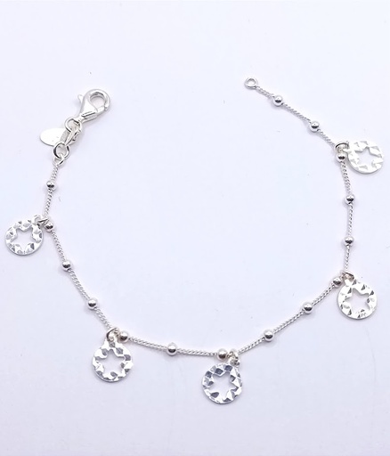 [2050609939001] Pulsera Plata BRN16539  