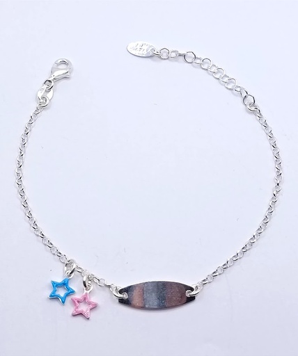 [2050610161194] Piocha Plata BRN24186 Estrellas